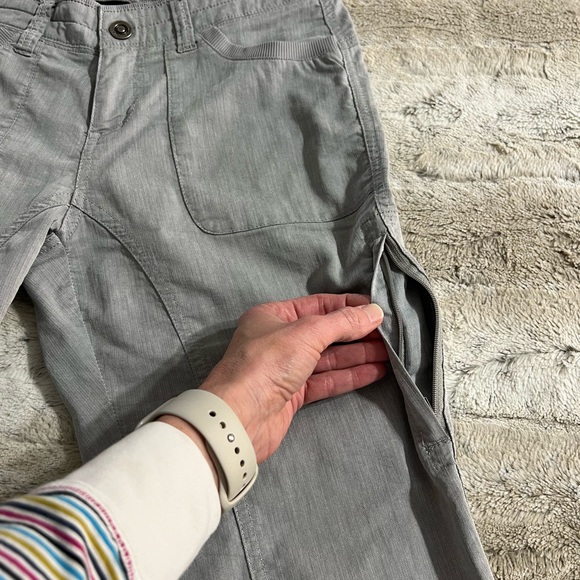 Kuhl Womens Outdoor CABO lightweight Pants in Light Gray size 4 - Picture 3 of 10